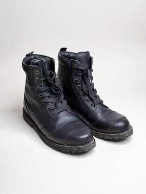 Belstaff Resolve Black Motorcycle Boots US 11 / EU 44